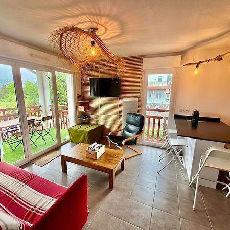 Grand Appartement - Piscine - Plage- Terrasse แซ็งฌองเดอลูซ ภายนอก รูปภาพ