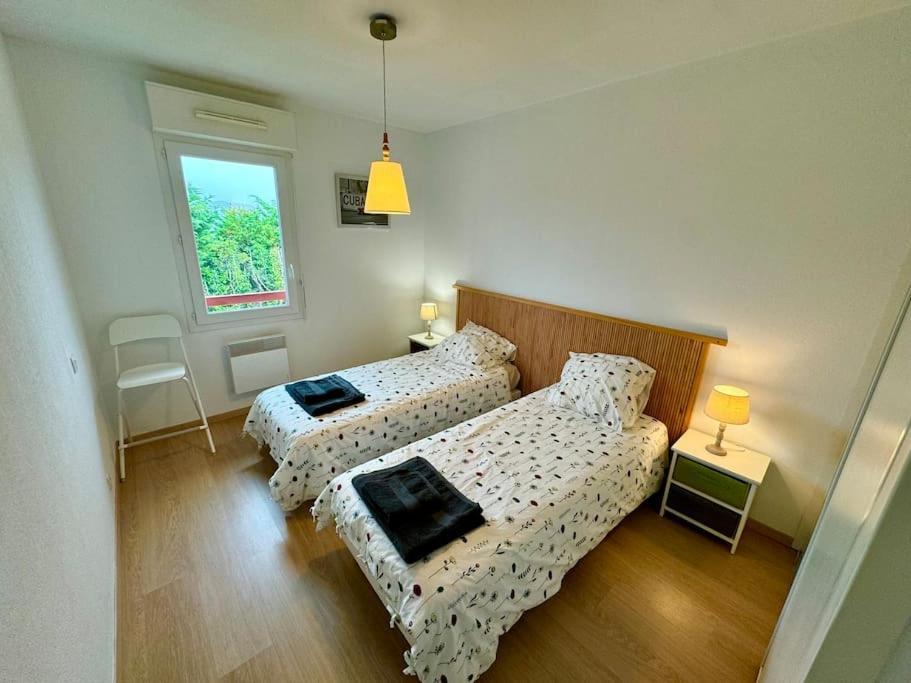 Grand Appartement - Piscine - Plage- Terrasse แซ็งฌองเดอลูซ ภายนอก รูปภาพ