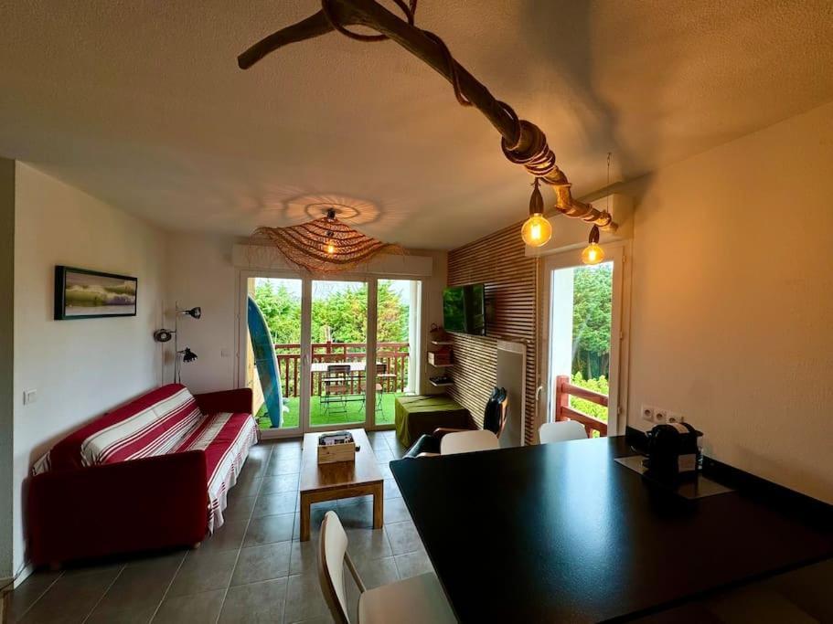 Grand Appartement - Piscine - Plage- Terrasse แซ็งฌองเดอลูซ ภายนอก รูปภาพ