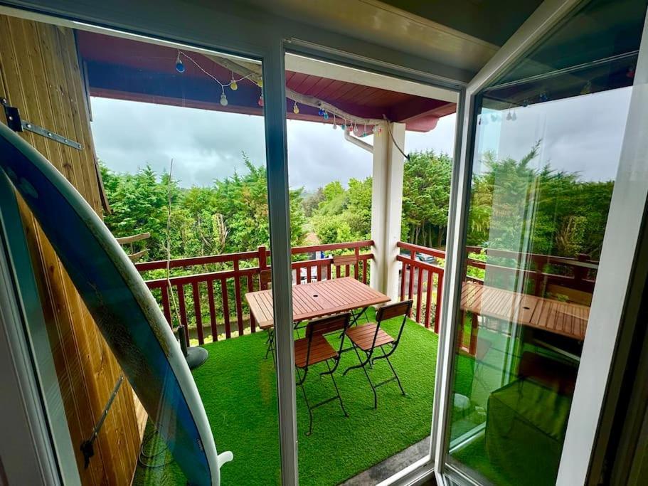 Grand Appartement - Piscine - Plage- Terrasse แซ็งฌองเดอลูซ ภายนอก รูปภาพ
